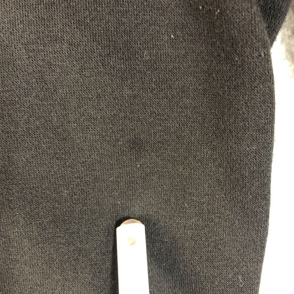 Adidas Hoodie Mens Medium Black Logo Fullzip Pullover Sportswear Sweatshirt - Picture 2 of 9